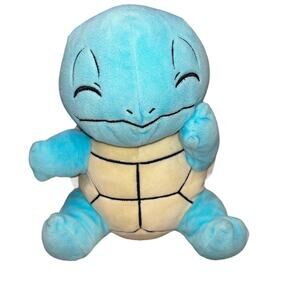 Official Pokemon Sleeping Squirtle 8" Plush